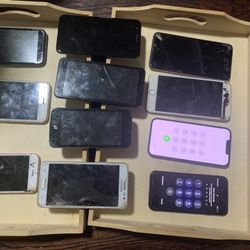 A Big Lot of iPhones/ Samsung, LG Smart Phones
