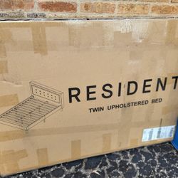 Twin Size Upholstered Bed ( Nectar )