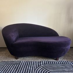 Velvet Chaise Lounge