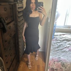 Black Fashion Nova Cocktail Dress 