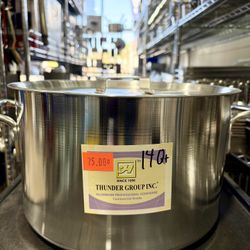 14 Quart Aluminum Sauce Pan 