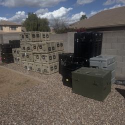 Military Cargo Cases Misc Sizes