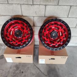 18x9.5  Offset 0 Pcd 6x139.7 New Wheels 