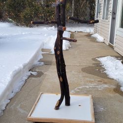 Manzania Wood Bird Perch