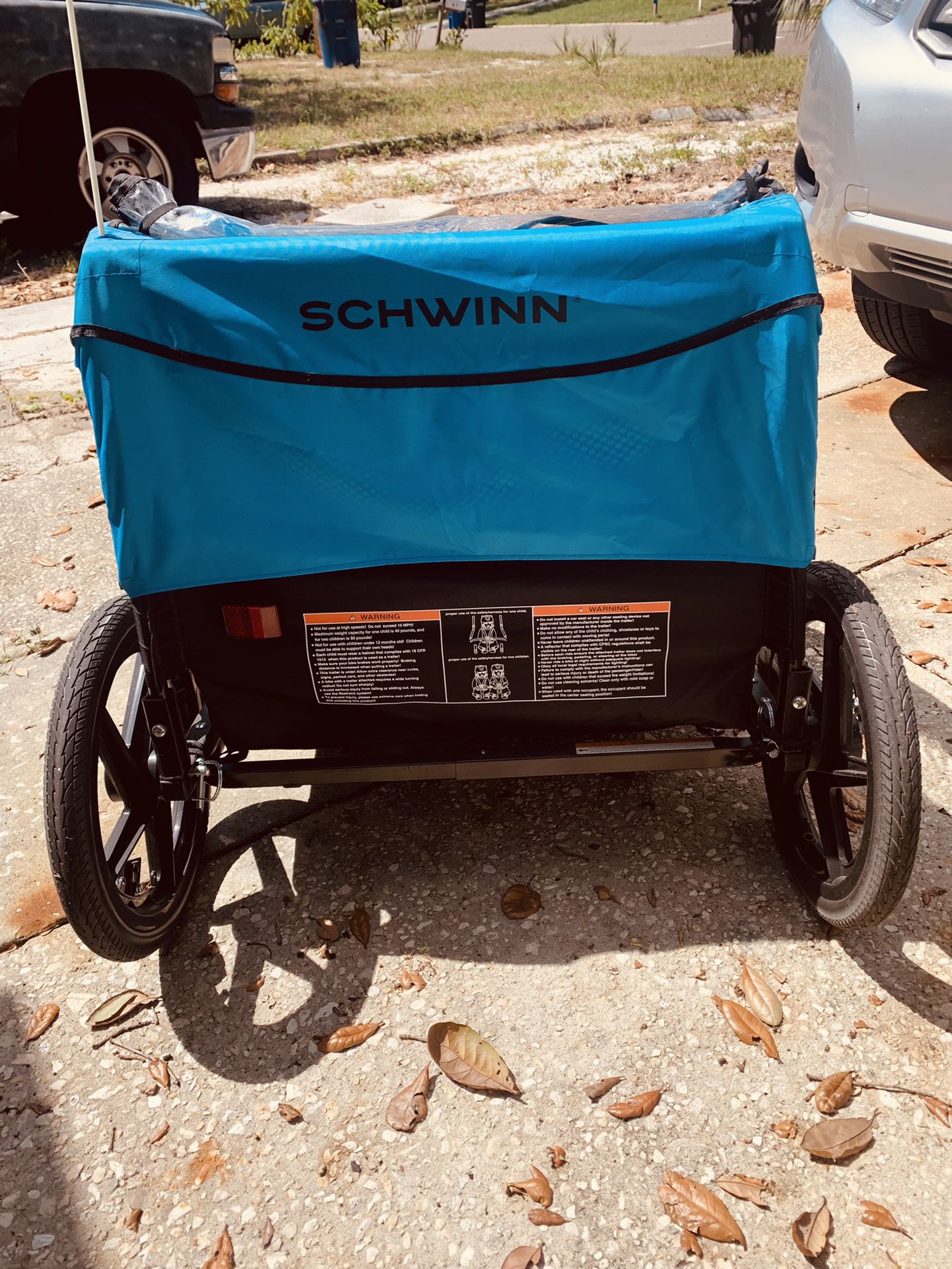 schwinn bike trailer