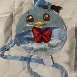Disney Parks Munchlings Donald Duck Wild Raspberry Lollipop Crossbody Bag