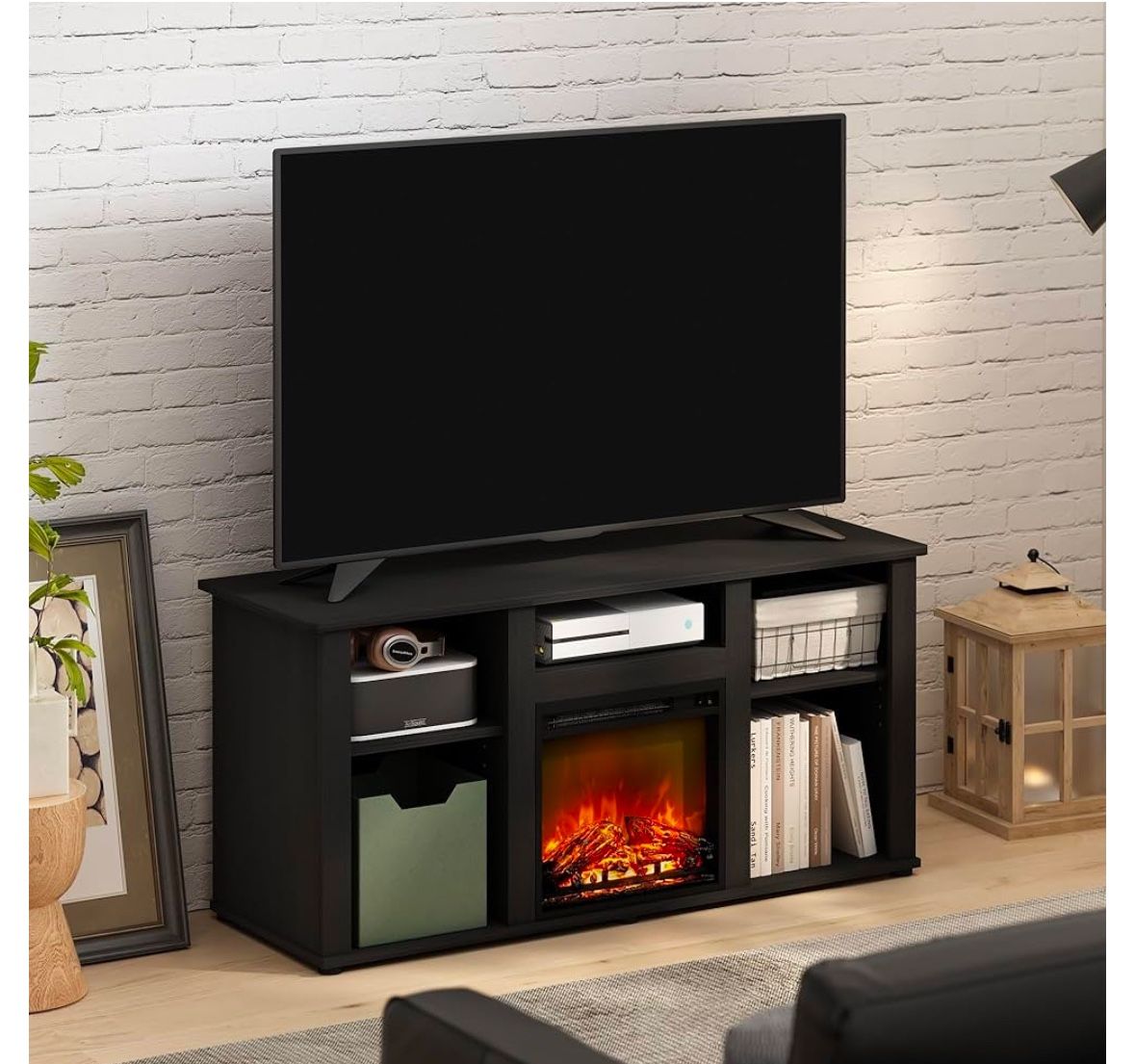 Fireplace TV Entertainment Center