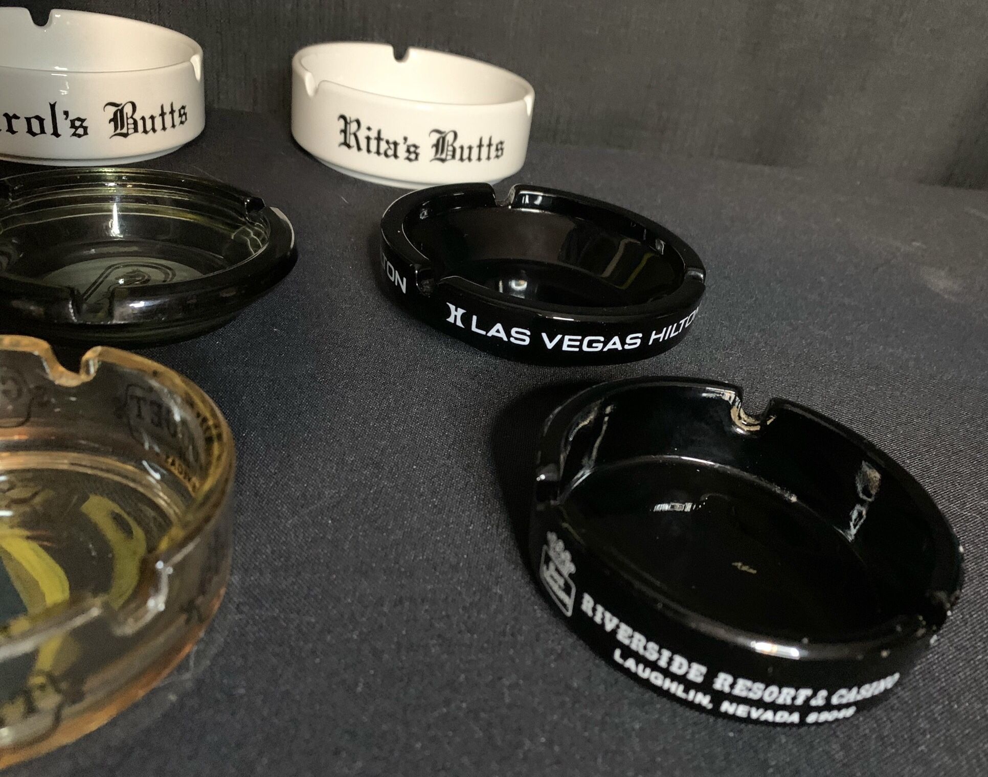 Collection of 8 Vintage Casino Ashtrays. for Sale in Las Vegas, NV