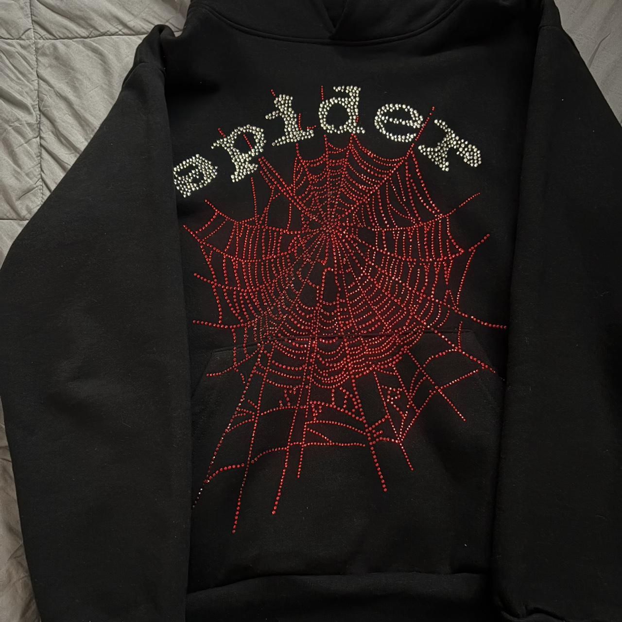 Sp5der Hoodie Black