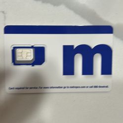 Sim Card Metro By T-mobile Brand New 