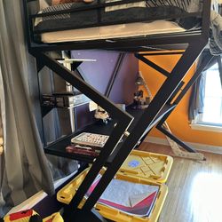 Bunk Bed With Desk