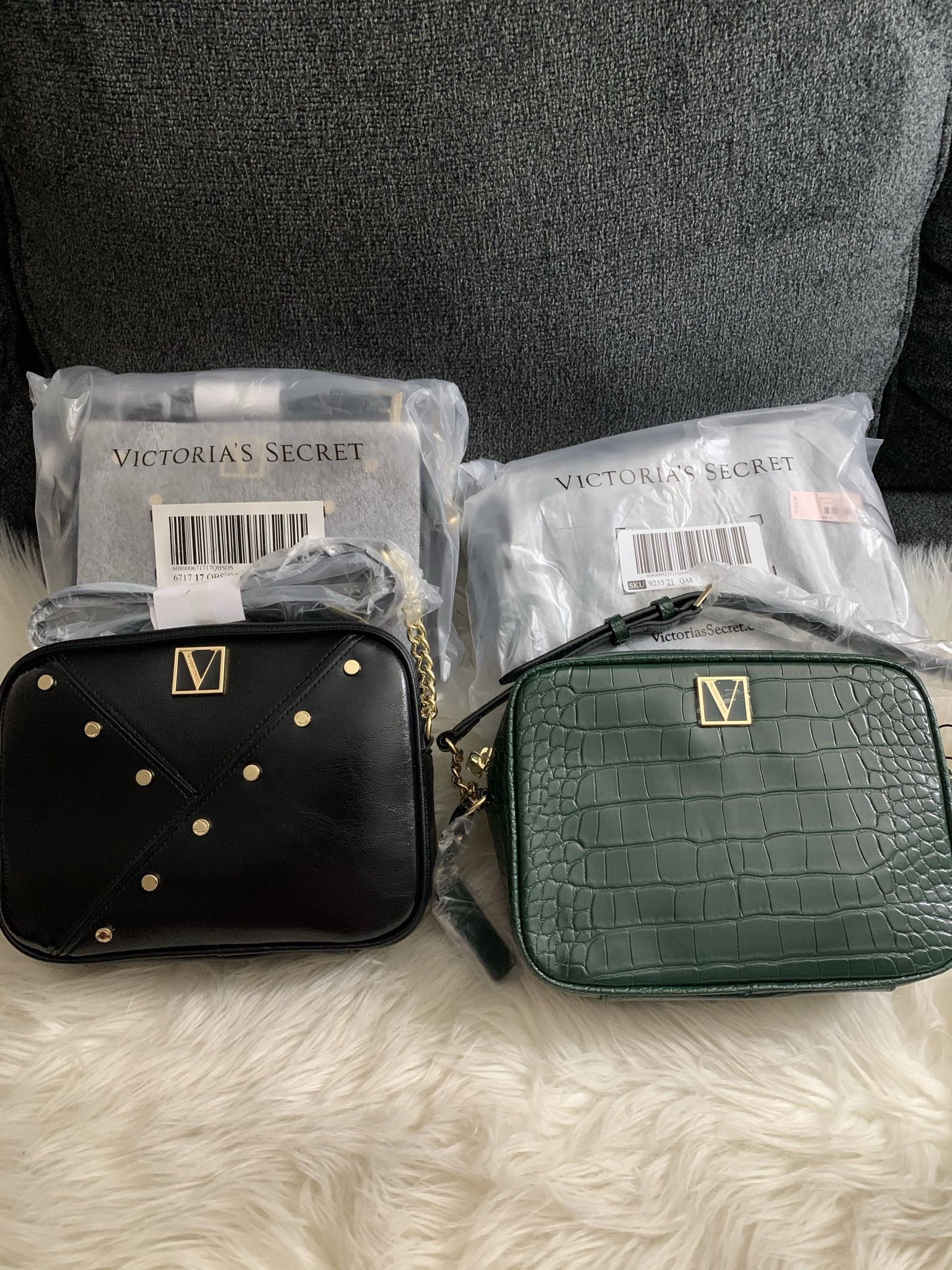 Victoria's Secret Green Crossbody Bags