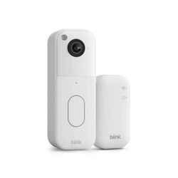 🔥NEW SEALED🔥 Blink Video Doorbell System with Head-to-Toe HD View, Sync Module Core, White