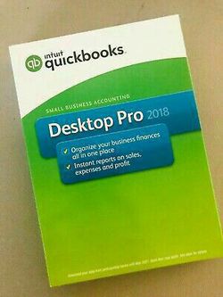 Intuit Quickbooks Desktop Pro 2018 For PC and Mac