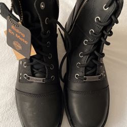 Harley Davidson Ashana Lace Stud Boots