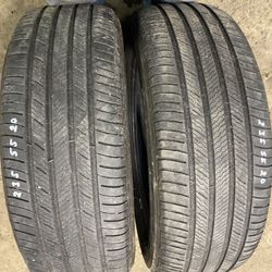 Pair Tires 235 55 20
