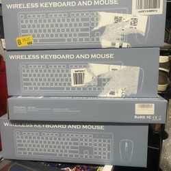 Wireless keyboard And Mouse