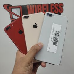 Apple iPhone 8 Plus 64gb Unlock | $50 Down And Take It Home!