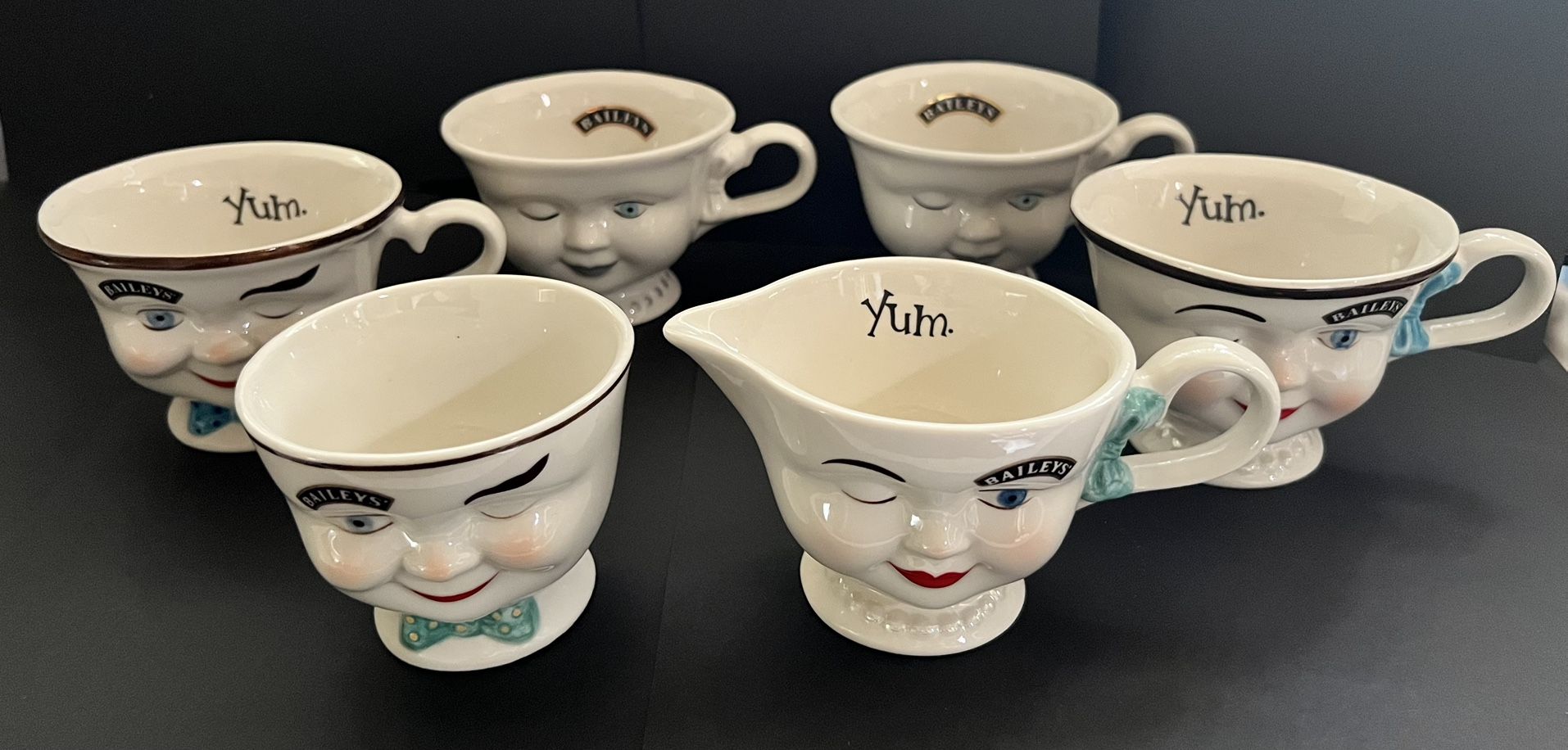 Baileys Limited Edition Yum Coffee Cups Winking Eye