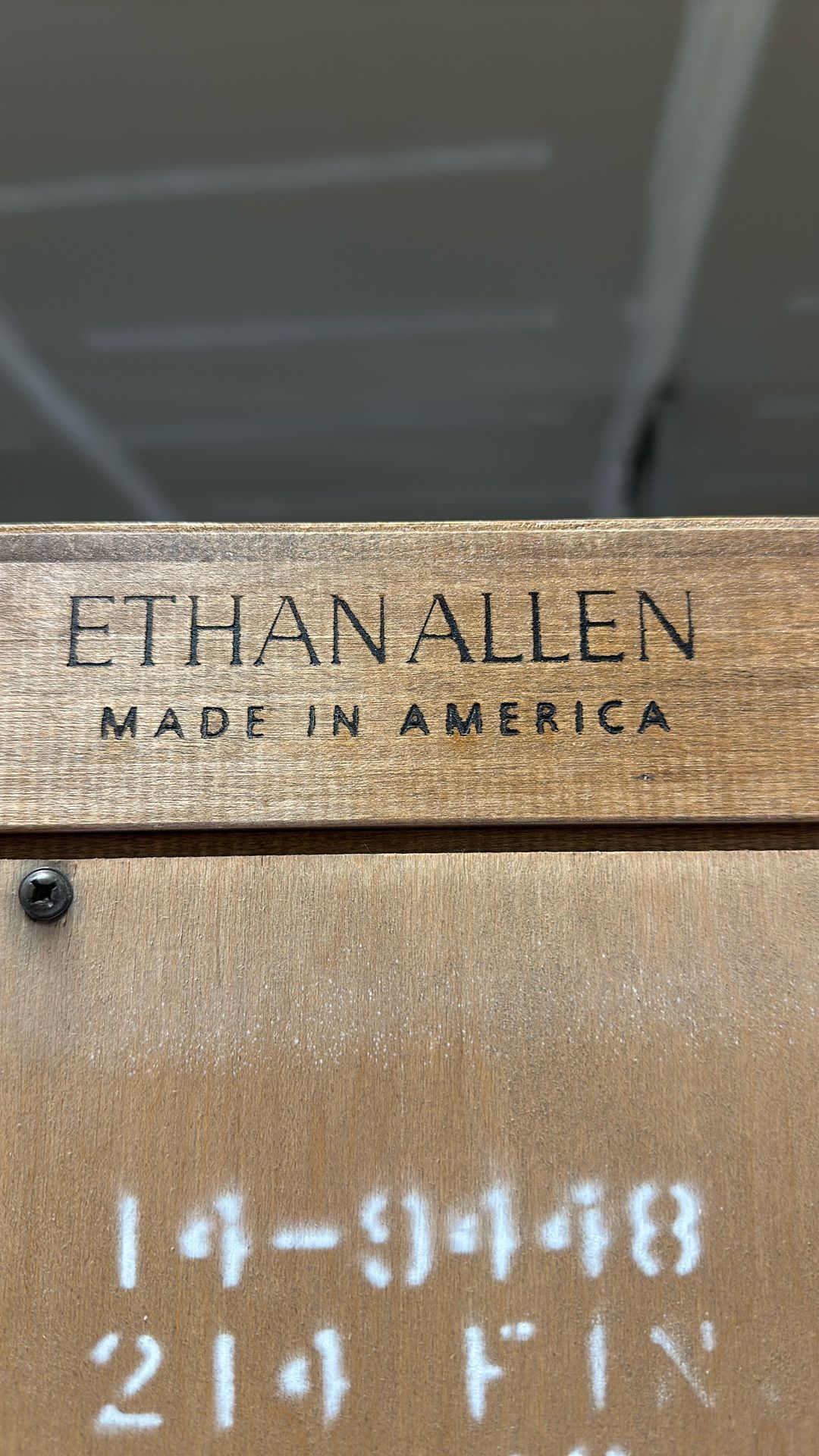 Ethan Allen Library Cabinet