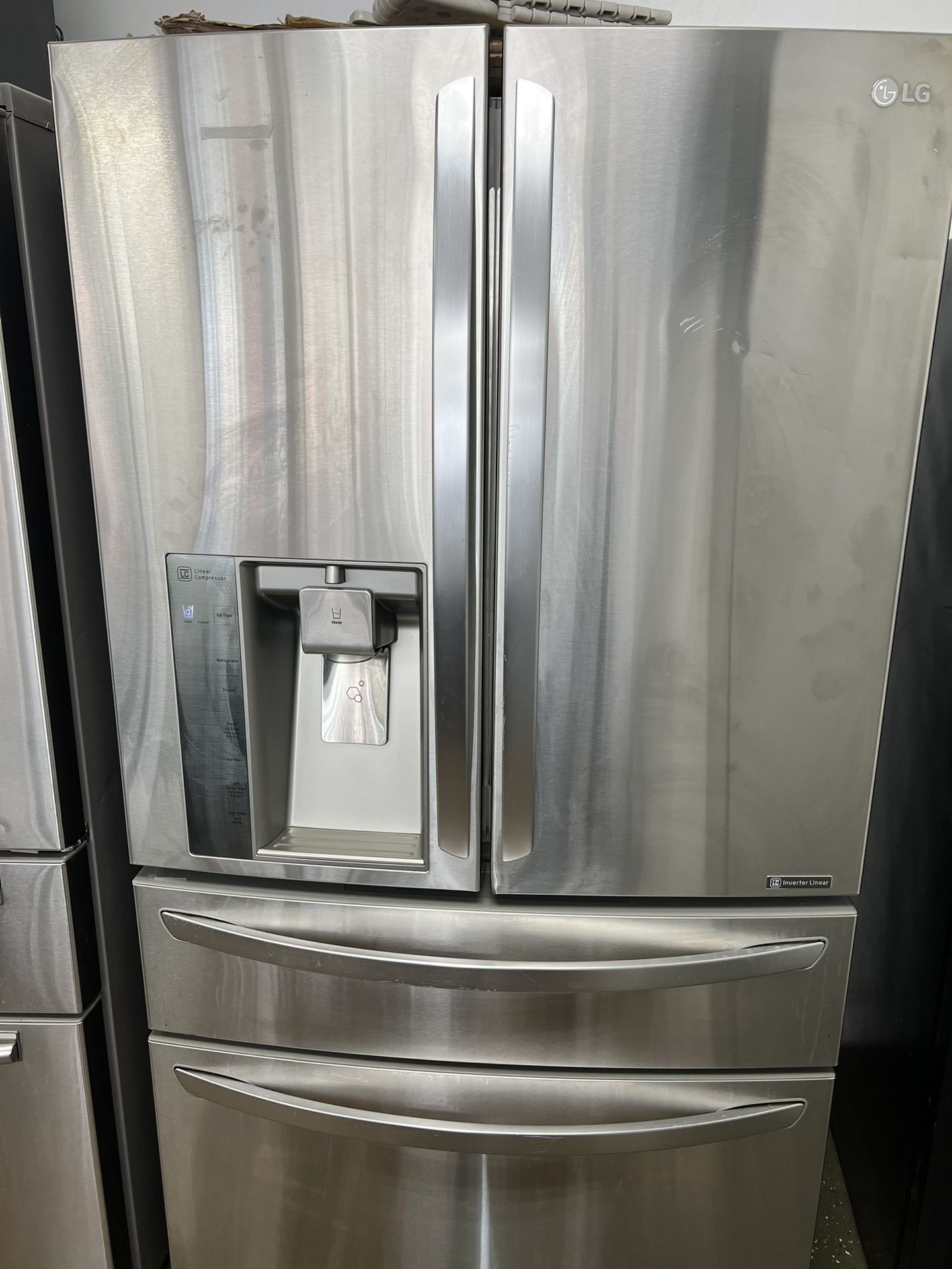 LG Refrigerator (4 door) 36”Wide 70”high 29 Width And 3 Months Warranty And 3 Months Warranty