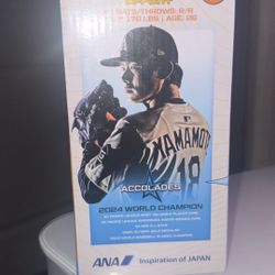 Yoshinobu Yamamoto Bobble Head