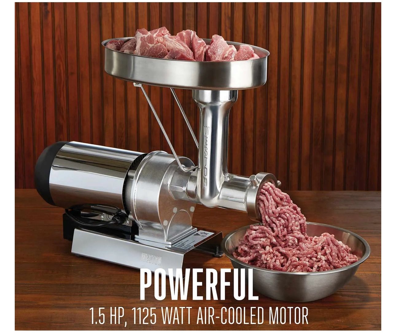 Weston Meat Grinder New In Box