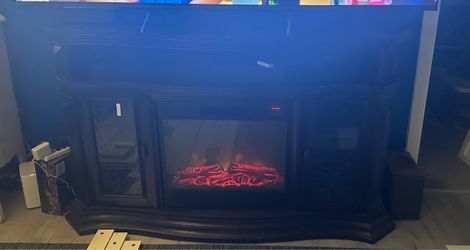 Electric Fireplace TV Stand Console