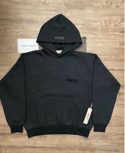 Fear of God Essentials Hoodie Black