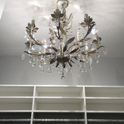 Z Gallerie cystal chandelier