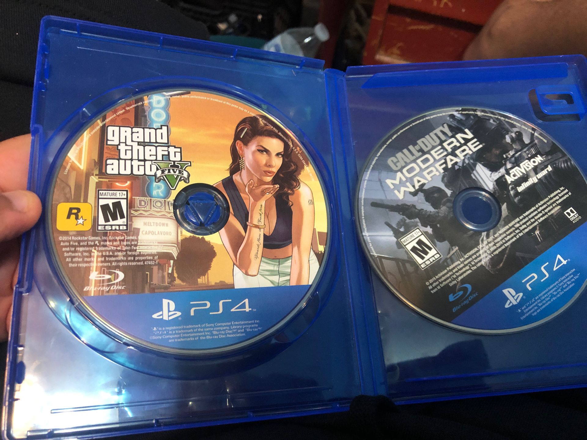 Ps4 gta and modern warfare