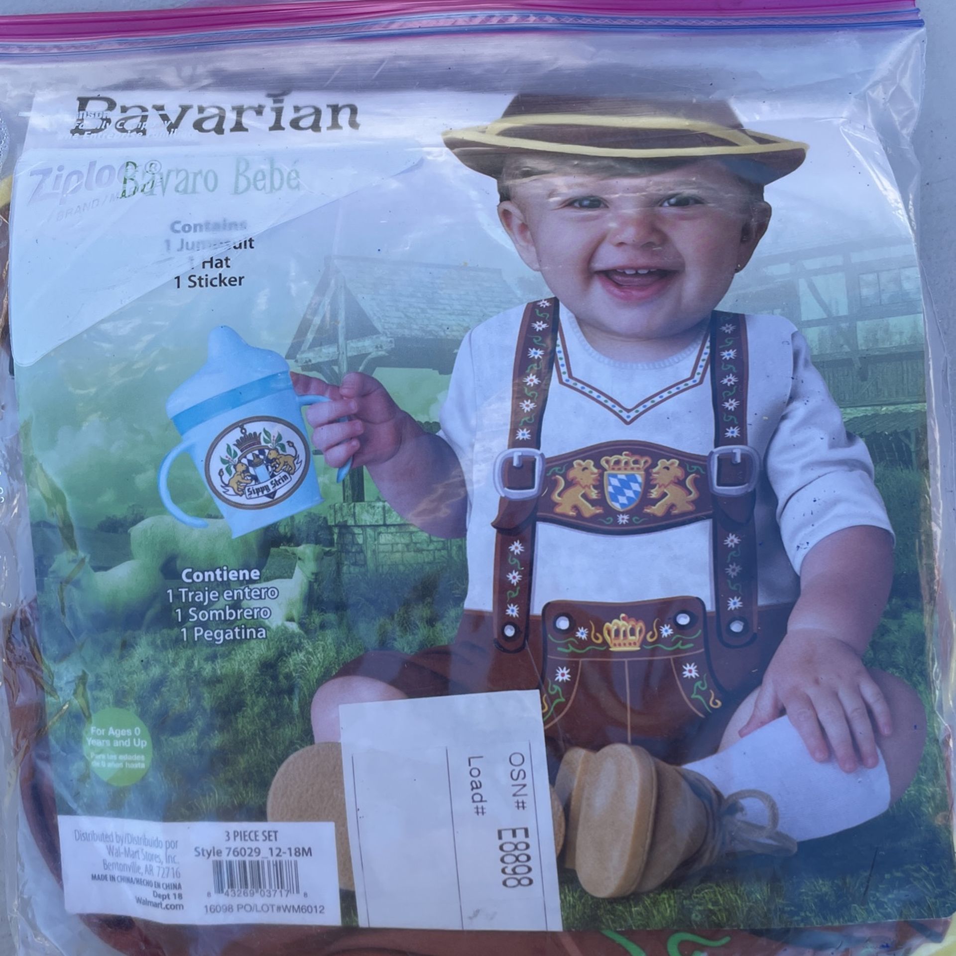 Adorable Funny Baby Costume 12-18m