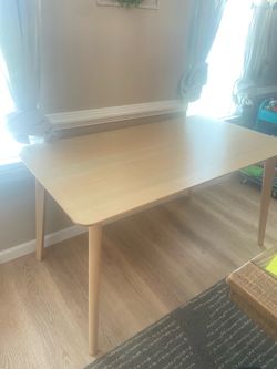 IKEA LISABO ash Veneer Table