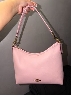 Pink laurel coach bag