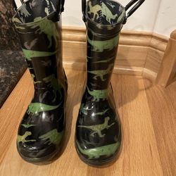 Dino Light Up Rain Boots