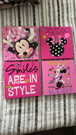 Minnie Mouse Frames Set Of 4