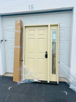 Exterior Impact Door With Built In Blind 51x81.75