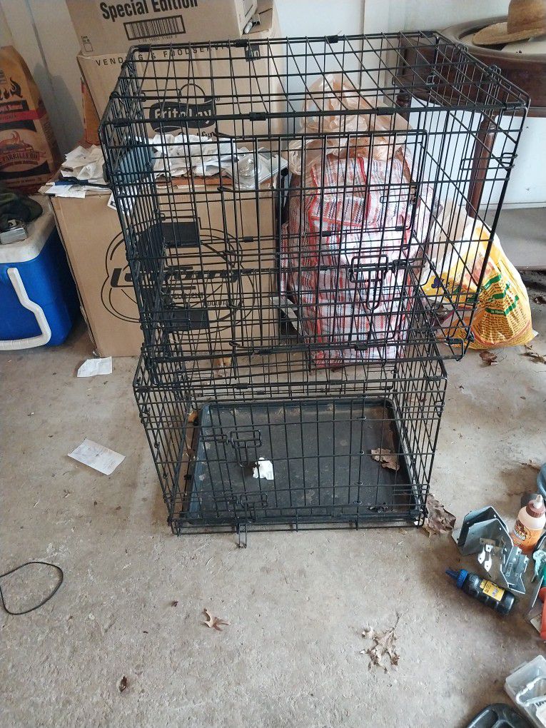 2 Dog Cage 