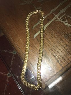 ⛓Gold plated necklace💎