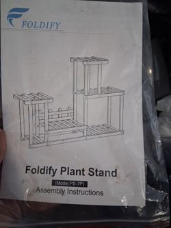 Wooden plant stand