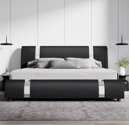 King Frame and Headboard Great condition!