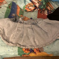 Denim Skirt 