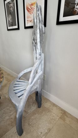 Throne Teakwood Chair Pop art 