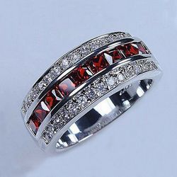 Men's Women's Wedding engagement Promises Ring Size  9