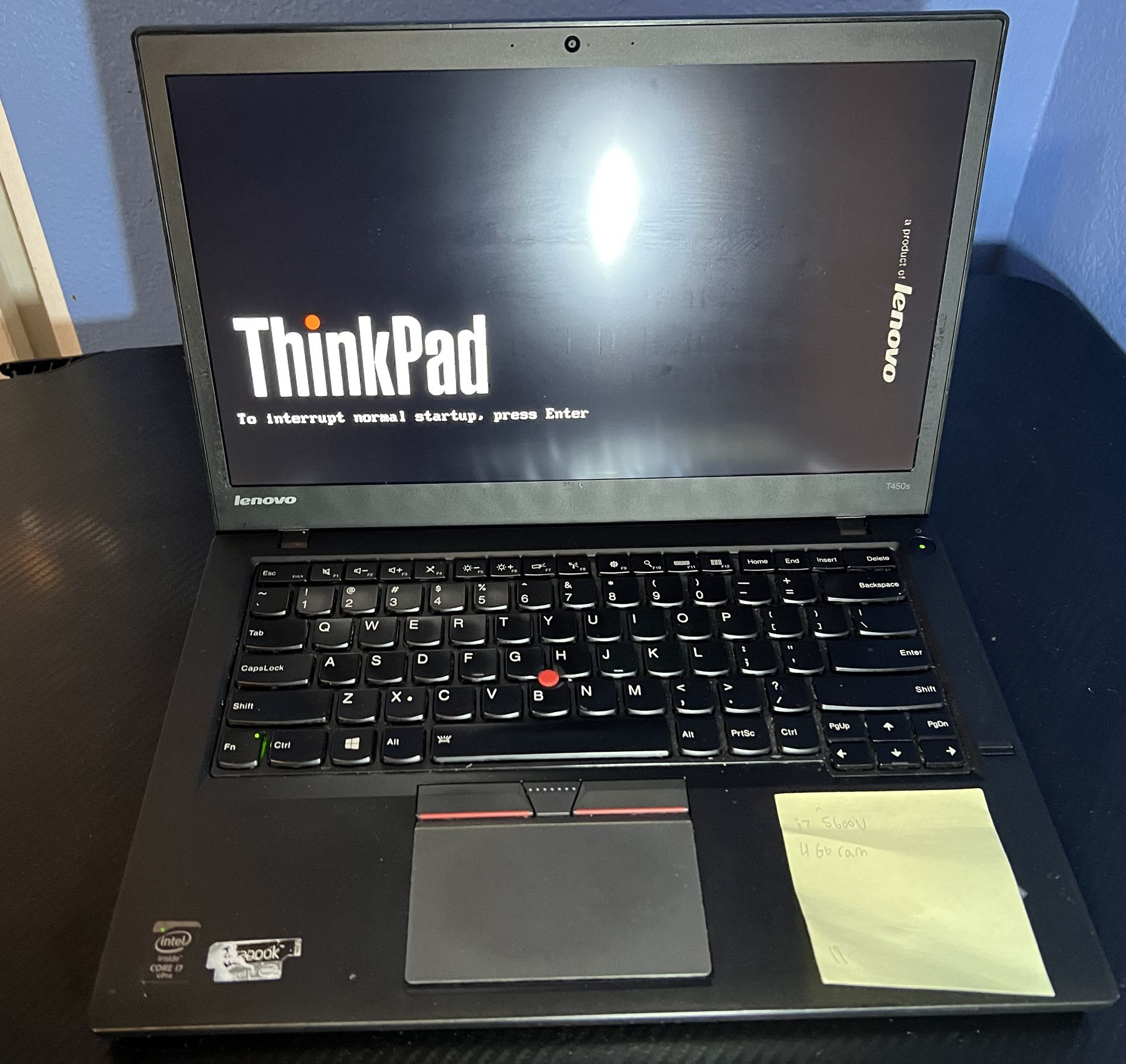 Lenovo T450s Laptop $60 Obo