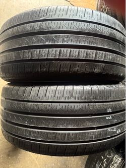 Pair of 245 40 18 Pirelli Cinturato p7 tires