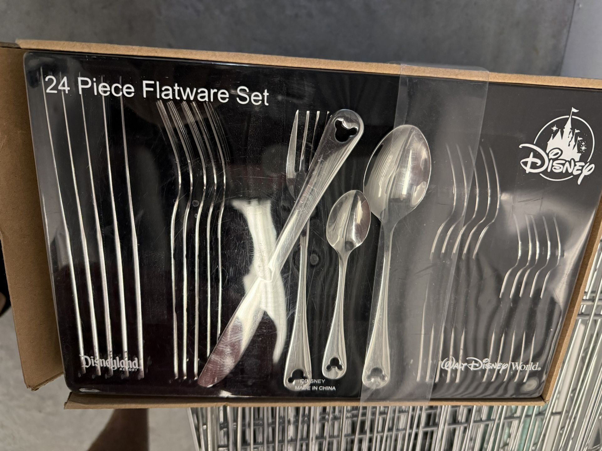 NEW IN BOX Disneyland Flatware Set