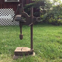 Vintage Belt Driven Drill Press