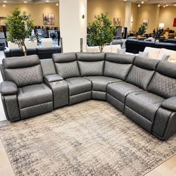 Modern  Reclining Sectional Sofa