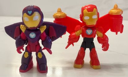 Hasbro Marvel Iron Man and His Awesome Friends Ironheart & Iron Man Figures